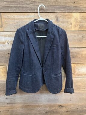 Women’s Banana Republic Navy Single-Button Blazer